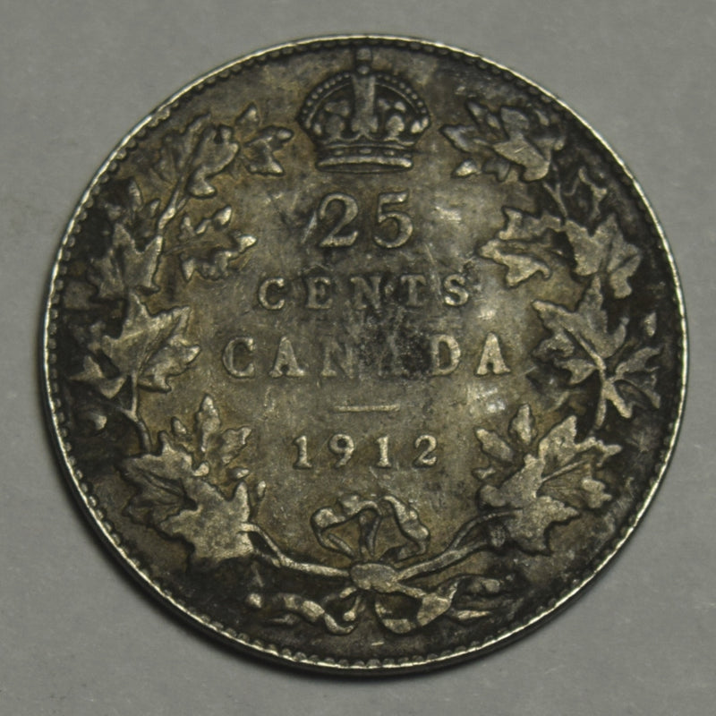 1912 Canadian Quarter . . . . Fine/VF