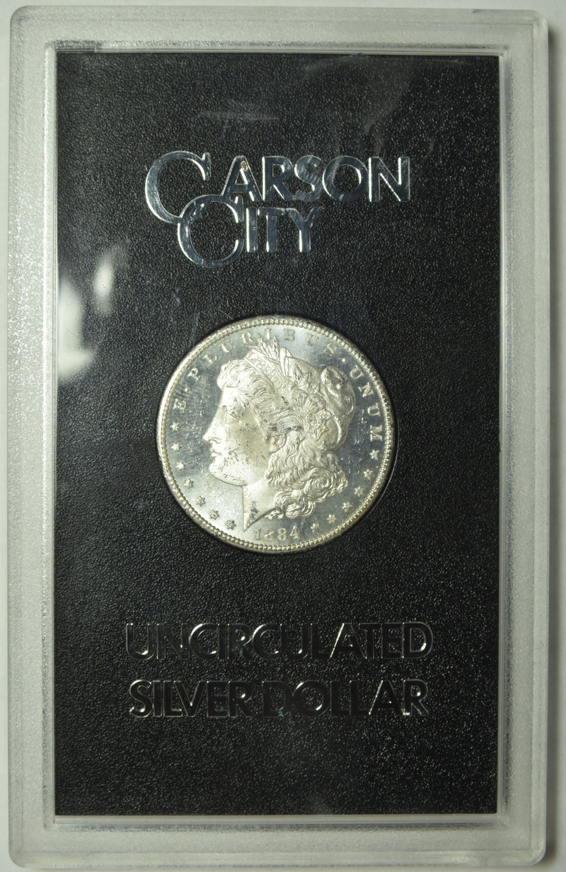 1884-CC Morgan Dollar . . . . GSA Case Choice BU+ Prooflike