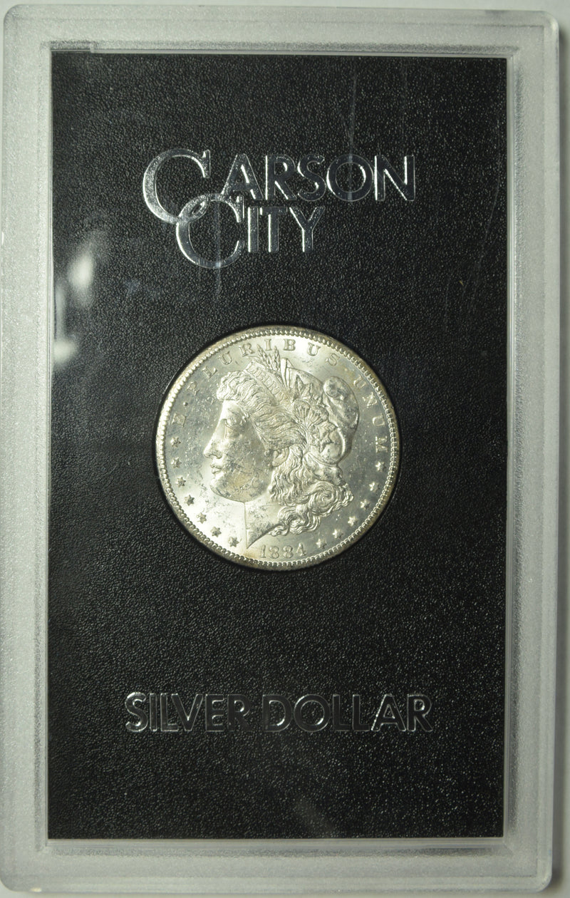 1884-CC Morgan Dollar . . . . GSA Case Select BU+