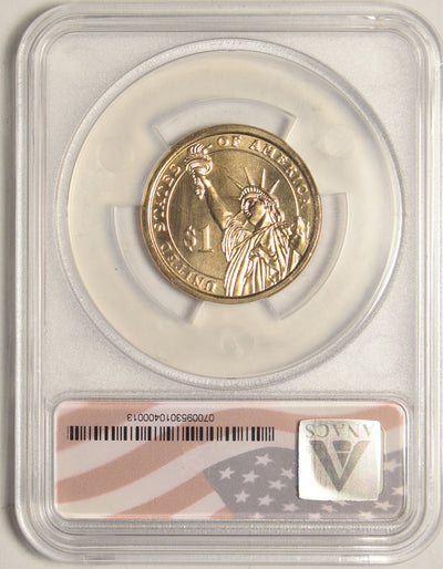 2013-D T. Roosevelt Presidential Dollar . . . . ANACS SP-67