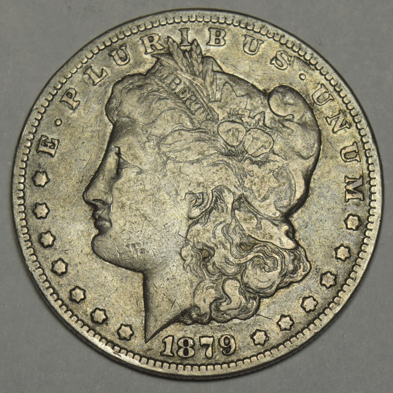 1879-S Reverse of 1878 Morgan Dollar Fine