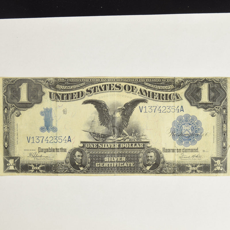 $1.00 1899 -Black Eagle- Silver Certificate Date Right Fr. 236 . . . . Very Fine