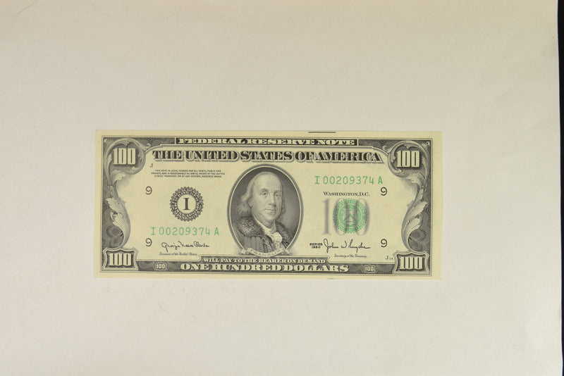 $100.00 1934 Federal Reserve Note-C . . . . Gem Crisp Uncirculated