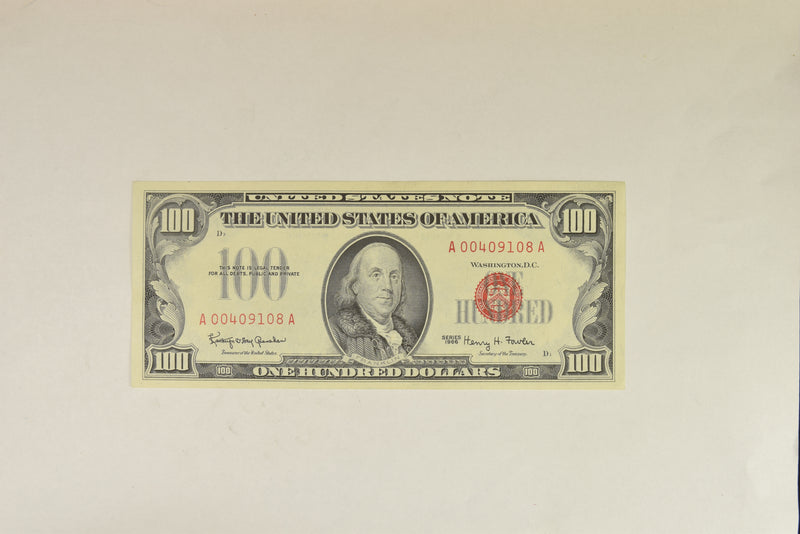 $100.00 1966 United States Note . . . . Gem Crisp Uncirculated