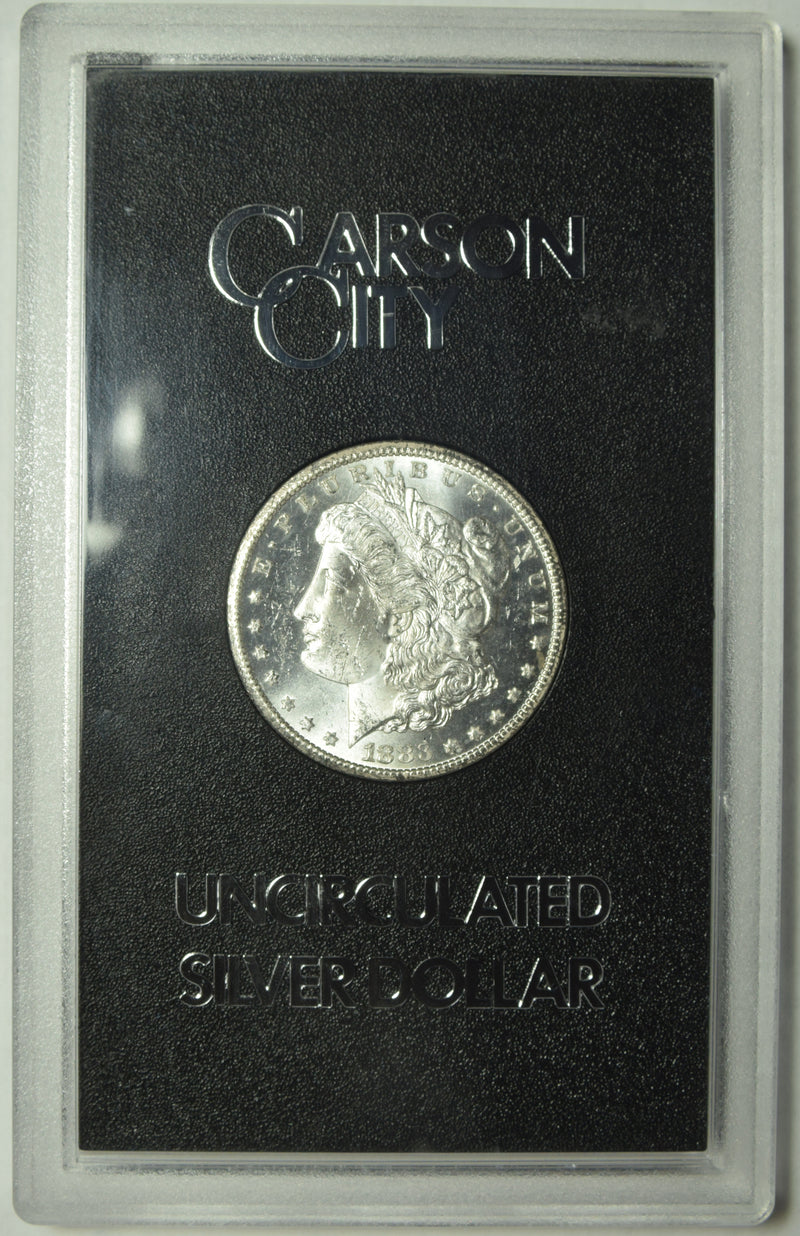 1883-CC Morgan Dollar . . . . GSA Case Choice BU+ Prooflike