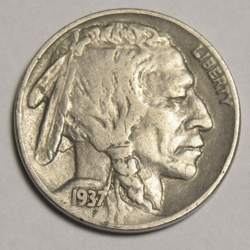 1937 Buffalo Nickel . . . . Choice About Uncirculated