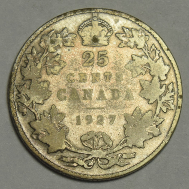 1927 Canadian Quarter . . . . Good