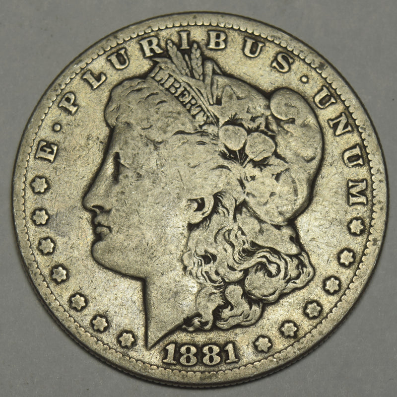 1881-S Morgan Dollar . . . . Fine