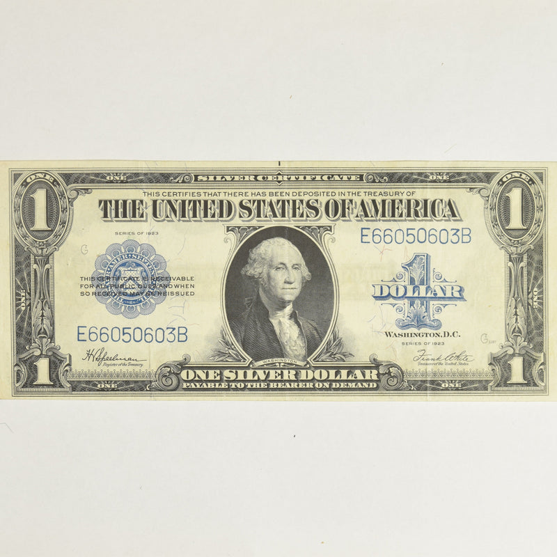 $1.00 1923 Silver Certificate Fr. 237 . . . . Choice About Uncirculated