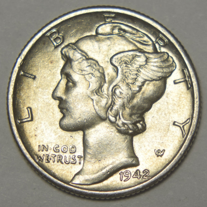 1942-D Mercury Dime Brilliant Uncirculated