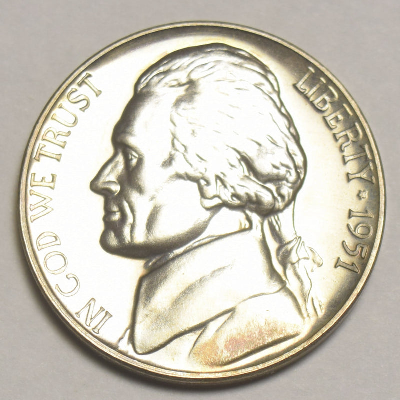 1945-D Silver Jefferson Nickel . . . . Gem Brilliant Uncirculated