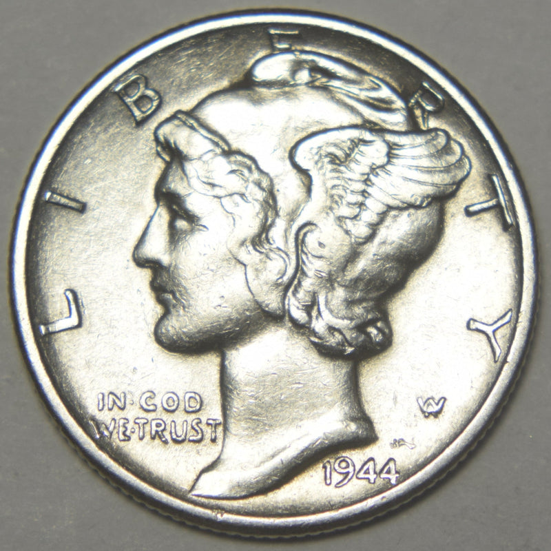 1944-D Mercury Dime Brilliant Uncirculated