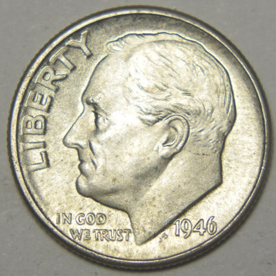 1946-D Roosevelt Dime      Brilliant Uncirculated