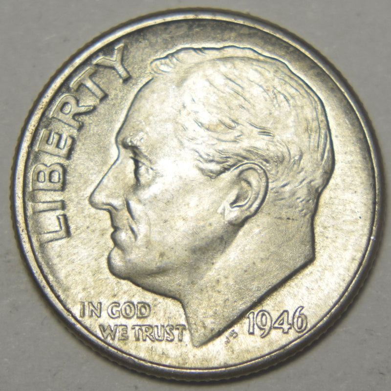 1946-D Roosevelt Dime      Brilliant Uncirculated