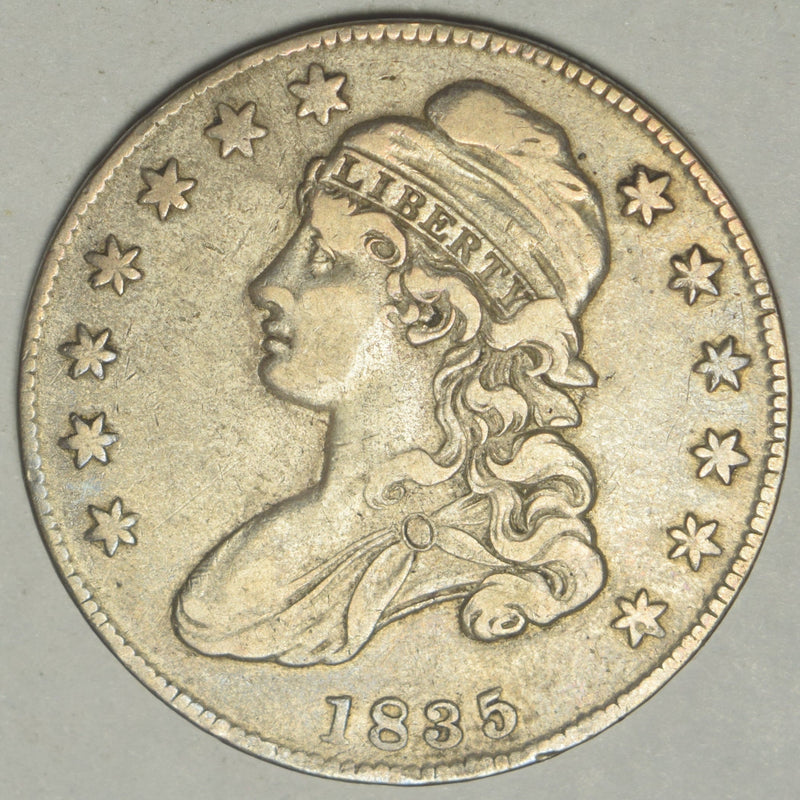 1835 Bust Half . . . . Extremely Fine