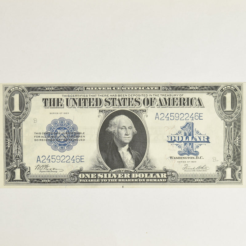 $1.00 1923 Silver Certificate Fr. 238 Choice Crisp Uncirculated