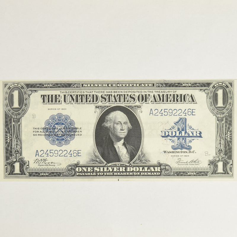 $1.00 1923 Silver Certificate Fr. 238 . . . . Choice Crisp Uncirculated