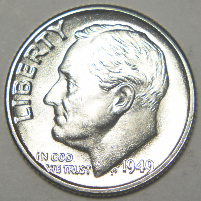 1949-D Roosevelt Dime Brilliant Uncirculated