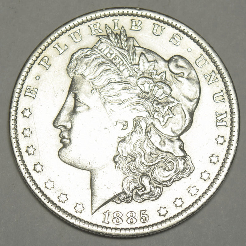 1885-O Morgan Dollar . . . . Choice About Uncirculated