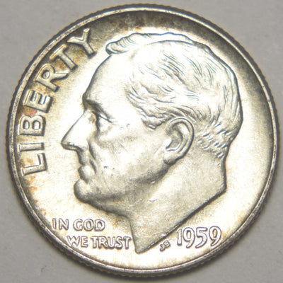 1959 Roosevelt Dime Brilliant Uncirculated