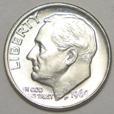 1960 Roosevelt Dime Brilliant Uncirculated
