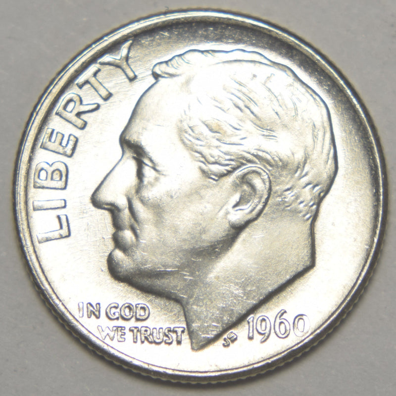 1960 Roosevelt Dime Brilliant Uncirculated