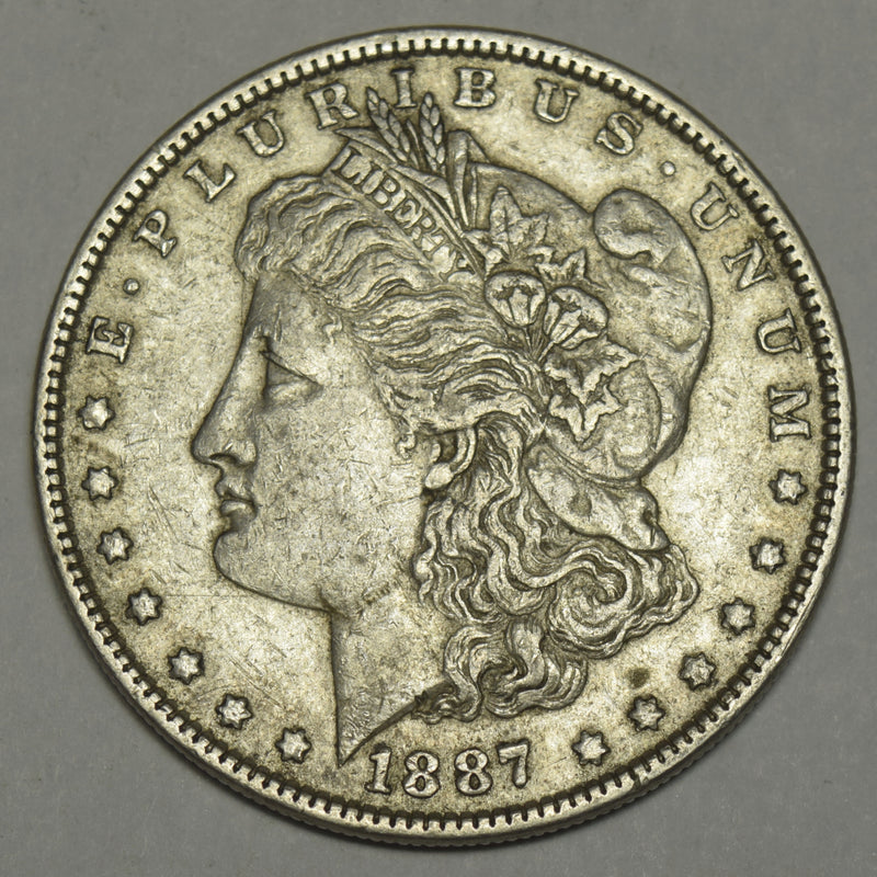1887 Morgan Dollar . . . . XF/AU