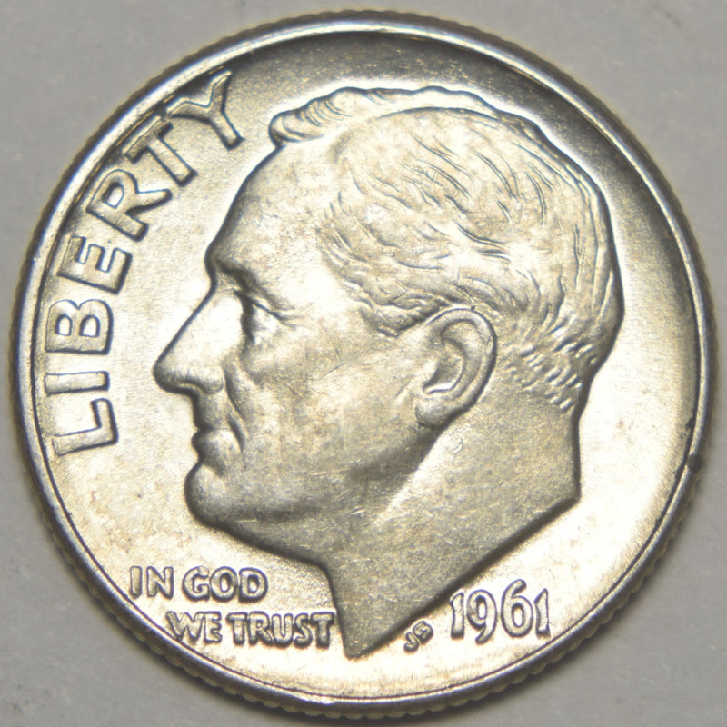 1961-D Roosevelt Dime Brilliant Uncirculated