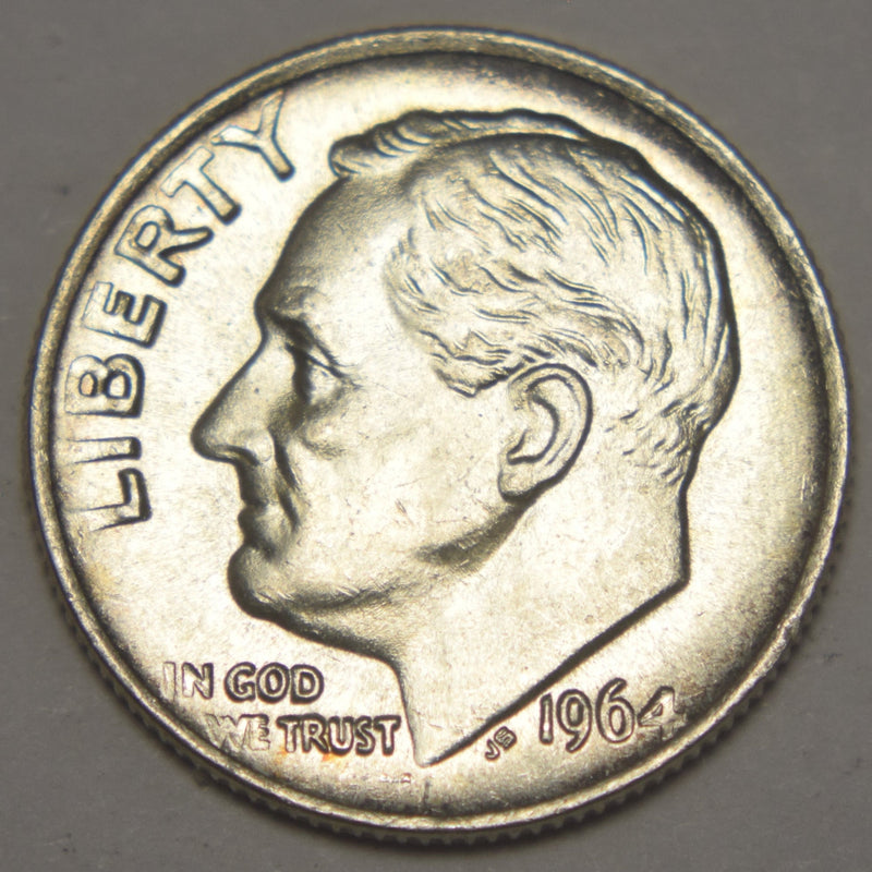 1964 Roosevelt Dime Brilliant Uncirculated