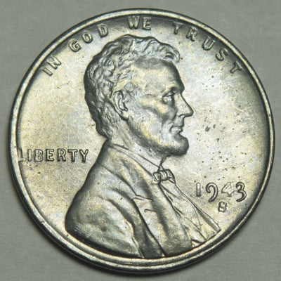 1943-S Steel Lincoln Cent Brilliant Uncirculated