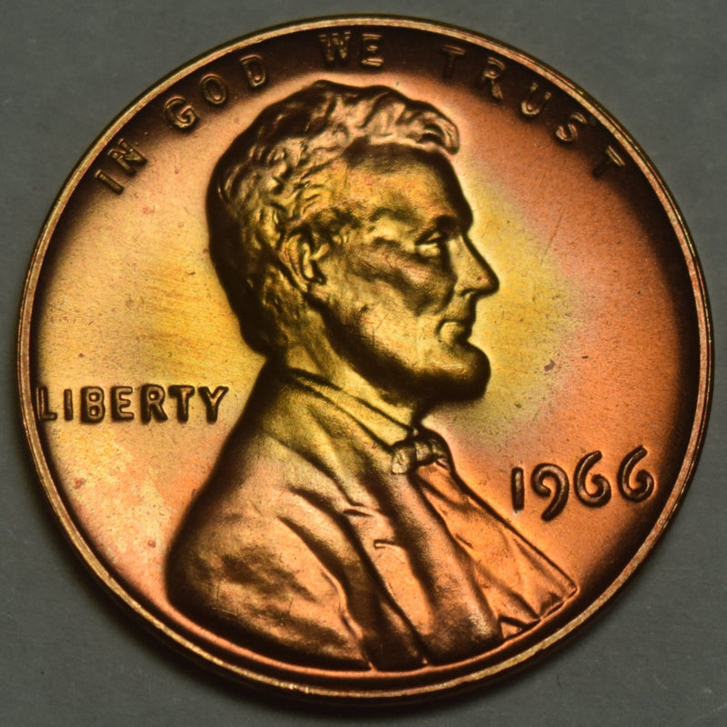1966 SMS Lincoln Cent . . . . Brilliant Uncirculated