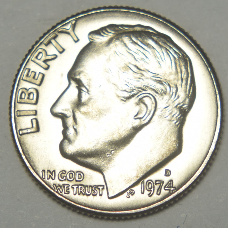 1974-D Roosevelt Dime Brilliant Uncirculated