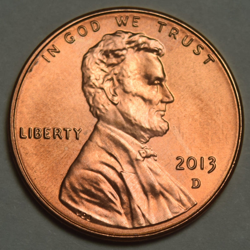 2013-D Lincoln Shield Cent . . . . Brilliant Uncirculated