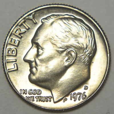 1976-D Roosevelt Dime Brilliant Uncirculated
