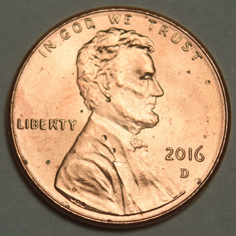 2016-D Lincoln Shield Cent . . . . Brilliant Uncirculated