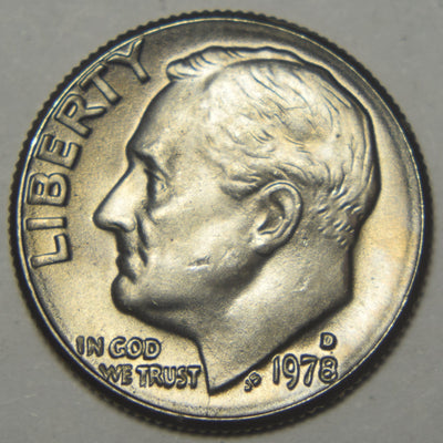 1978-D Roosevelt Dime Brilliant Uncirculated