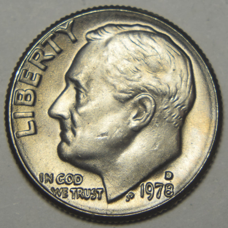 1978-D Roosevelt Dime Brilliant Uncirculated