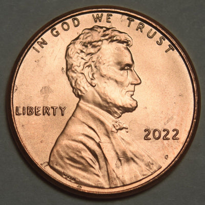 2022 Lincoln Shield Cent Choice Brilliant Uncirculated