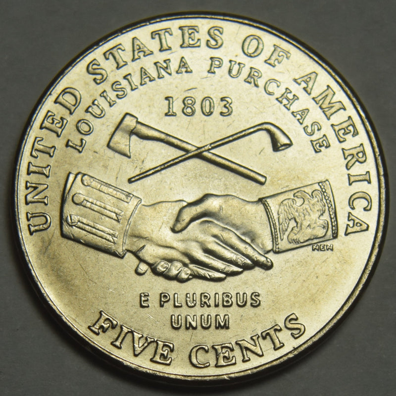 2004-D Peace Medal Jefferson Nickel . . . . Brilliant Uncirculated