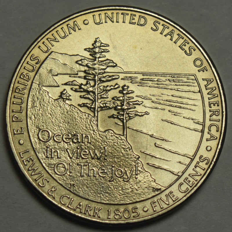 2005-D Ocean in View Jefferson Nickel . . . . Brilliant Uncirculated
