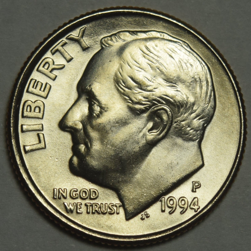1994 Roosevelt Dime . . . . Choice Brilliant Uncirculated