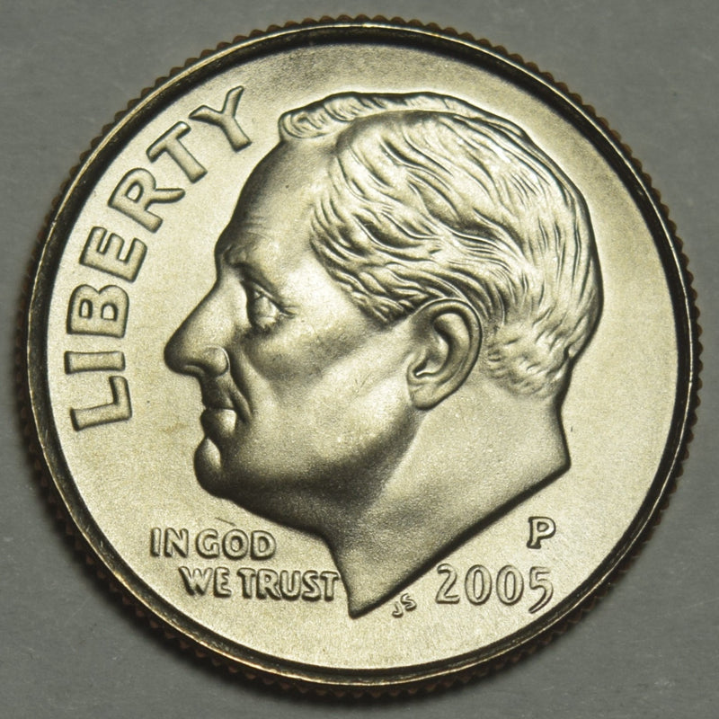 2005 Roosevelt Dime . . . . Choice Brilliant Uncirculated