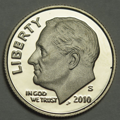 2010-S Roosevelt Dime Gem Brilliant Proof