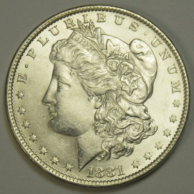 1881-O Morgan Dollar Choice Brilliant Uncirculated