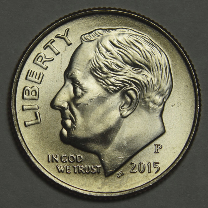 2015 Roosevelt Dime . . . . Choice Brilliant Uncirculated