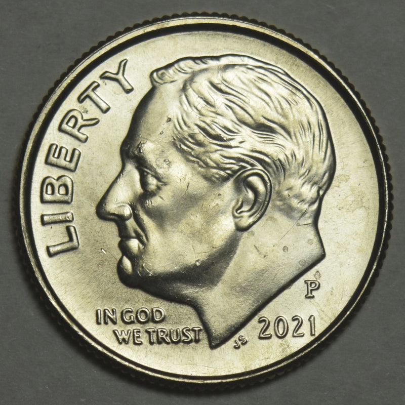 2021 Roosevelt Dime . . . . Choice Brilliant Uncirculated