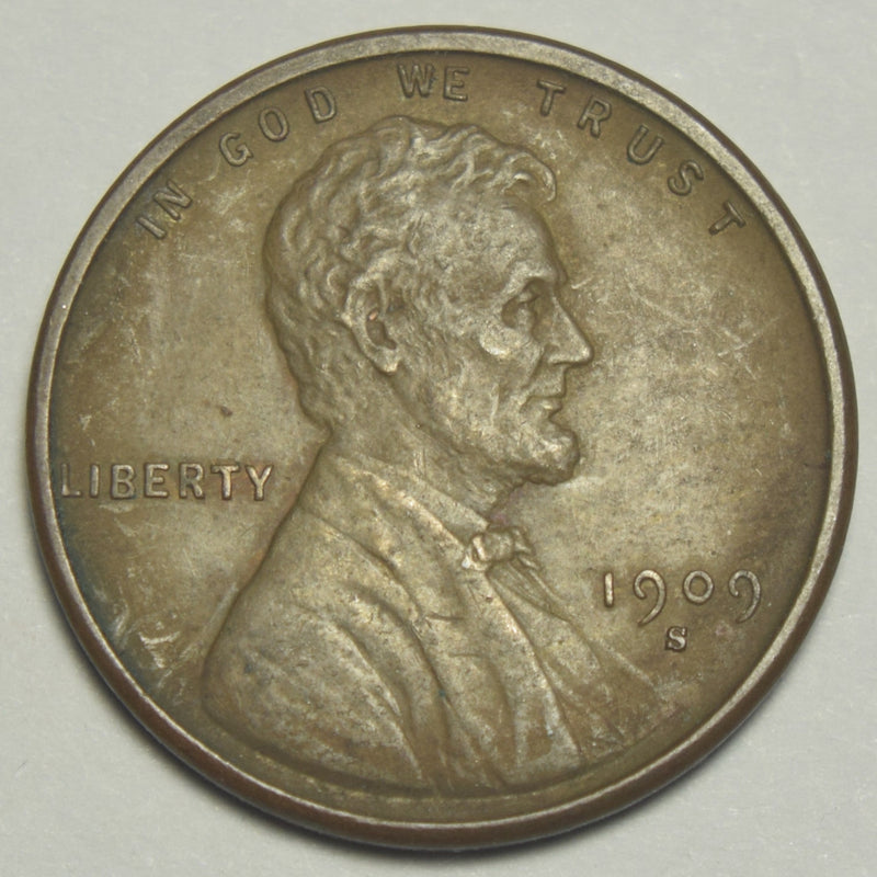 1909-S VDB Lincoln Cent . . . . Select Uncirculated Brown
