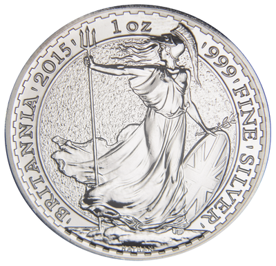 2015 Britannia Gem BU 1 oz. Silver