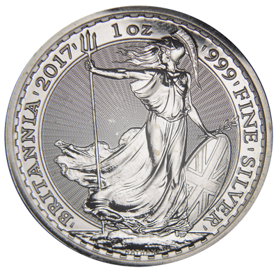 2017 Britannia Gem BU 1 oz. Silver