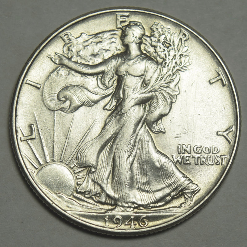 1946 Walking Liberty Half Brilliant Uncirculated
